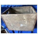 Antique Wooden Box - 16 1/2' Long, 12' Deep and
