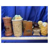 5 Sets of Salt and Pepper Shakers