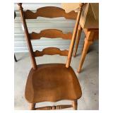Single Solid Wood Dining Chair