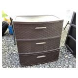 Plastic Steralite 3 Drawer Cabinet