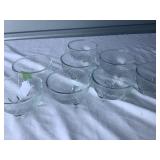 8 Pc Footed Sauce Bowls