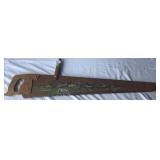 Hand Painted Wooden Saw