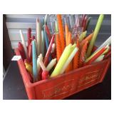 Vintage Farm Pride Crate with Candles