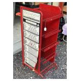 Vintage Metal Display Rack-18x20x46 IN