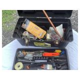 Stanley Tool Box with Misc Tools