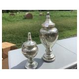 Large Glass Vase w/ Lights