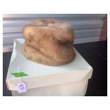 Vintage Hatters Fur Hat