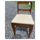 Vintage Sewing Chair w/ Lift Seat- Full of Sewing