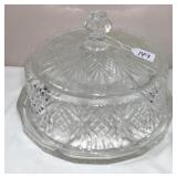 Shannon Crystal 4in1 Cake Plate/Punch Bowl/Etc