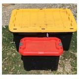 5 Gal and 27 Gal Totes w/ Lids