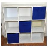 White Cubby Cabinet-36x12x36 Inches