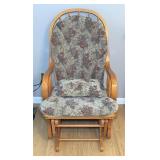 Very Nice Wooden Glider Rocker