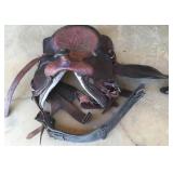 15 Inch Seat Leather Saddle