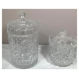 Pretty Glass Jars w/ Lids
