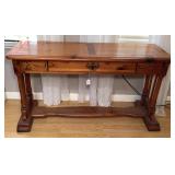 Broyhill Sofa Table-does have spot on top-50x18x27