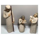 3 Pc Willow Tree Nativity