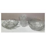 Flower Pattern Glassware