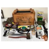 Wooden Box of Man Stuff