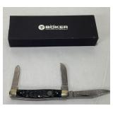 Boker Tree Brand 3 Blade Knife-Missing Emblem