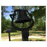 Cast Iron Dinner Bell-Still Attached to Pole