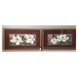 Pair of Nice Floral Wall Art-18x29 Inches