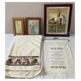 Country Wall Decor/Hand Towels