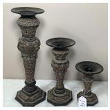 Trio of Candlesticks