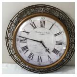 Large Sterling & Noble Wall Clock-21 Inches Across