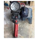 Knee Pads/Shop Light/ Tool Step