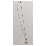 Pretty Small Sterling Silver Necklace