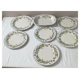 7 Pc Casa Mia Dishes