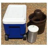 Igloo Cooler/Icre Cream Maker