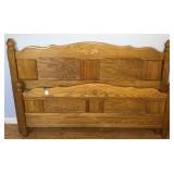 Pretty Maple Queen Size Bed Frame