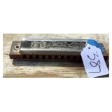 Vtg M. Hohner Marine Band Harmonica