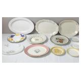 Misc Vintage Platters/ Saucers/Plates