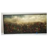 Pretty Flower Wall Art-45x20 Inches
