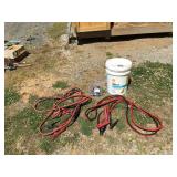 2 Sets Jumper Cables/Etc