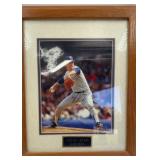 Framed Autographed Nolan Ryan Texas Rangers
