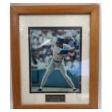 Framed Autographed Ken Griffey Jr. Seattle