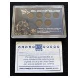Shell Case Penny Collection"  WWII