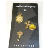 The Limited Collectable Pins on Store Card NOS