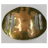 Brass & Copper Artisan Giraffe Buckle