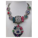 Colorful Chunky Statement Necklace