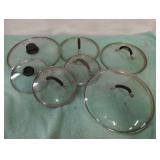 Kitchenware glass lids