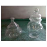Vintage apothecary jars