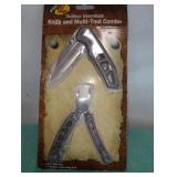 Knife and multi-tool combo