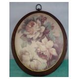 Vintage oval plaque