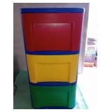 Children's toy storage bins