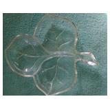 Vintage Hazel Atlas leaf candy dish