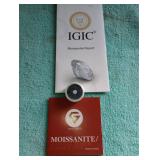 Igic moissanite diamond